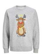 Jjxmas Jolly Sweat Crew Neck Tops Sweat-shirts & Hoodies Sweat-shirts ...