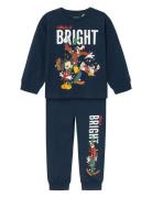 Nmmsilva Mickey Ls Nightset Wdi Pyjamas Set Navy Name It