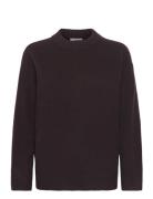 Elena Tops Knitwear Jumpers Brown Reiss