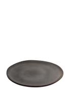 House Nordic Hilde - Dinner Plate, Ceramic, Grey/Brown Ø27Cm, Set Of 4...