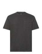 Superdry Contrast Stitch Pocket Tshirt Svart