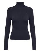 ONLY Onlkarol L/S Rollneck Pullover Knt Noos Marinblå