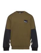 Hummel Hmledward Sweatshirt Khaki Green