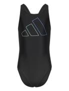 Adidas Performance Performance Big Bars Swimsuit Svart