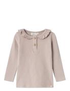 Lil'Atelier Nmfthoro Hou Ls Slim Top Lil Rosa