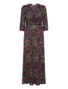 Ba&sh Dress Fazia Burgundy