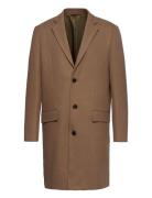 Lindbergh Recycled Wool Coat Brun