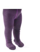 Smallstuff Wool Tights, Antrazit Lila