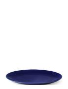 Lyngby Porcelæn Rhombe Color Oval Serving Dish 35X26.5 Dark Blue Marin...