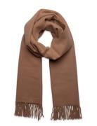 GANT Wool Woven Scarf Beige