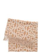 GANT G Pattern Wool Scarf Beige