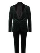 Lindbergh Velvet Tuxedo Suit Svart