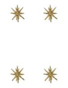 House Doctor Ornaments, Hdspike, Brown W. Glitter Guld