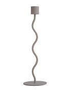 Cooee Design Curved Candlestick Beige