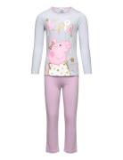 Pyjama Pyjamas Set Pink Gurli Gris