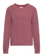 Creamie Cardigan Knit Glitter Rosa