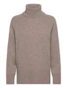 GANT Herringb Detail Rollneck Beige