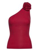 Rosemunde Rwnora Shoulder Top Röd