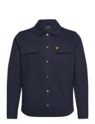 Lyle & Scott Bedford Cord Overshirt Marinblå