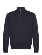 Abercrombie & Fitch Anf Mens Sweaters Marinblå