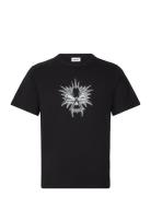 Weekday Boxy Lightweight Graphic T-Shirt Svart