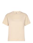 Aim´n Serif Boxy T-Shirt Beige