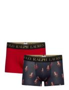 Polo Ralph Lauren Underwear Stretch Cotton Trunk 2-Pack Marinblå