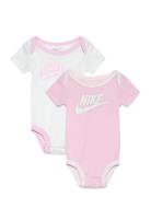 Nike C1-Bodysuit+Hat+Bootie Rosa