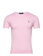 Polo Ralph Lauren Custom Slim Fit Soft Cotton T-Shirt Rosa