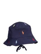 Ralph Lauren Baby 40/1 Interlock-Aoe Hat-Hw-Hat Blå