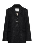 Fabienne Chapot Cher Tweed Blazer Svart