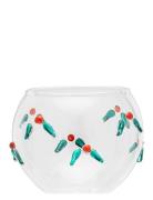 Anna + Nina Winter Berries Tea Light Holder Multi/patterned