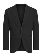 Jack & J S Jjejaxon Jersey Blazer Noos Jnr Svart