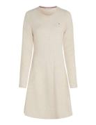 Tommy Hilfiger Soft Wool Flared C-Nk Swt Dress Kräm