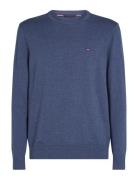 Tommy Hilfiger Essential Ssnl Cotton Crew Neck Blå