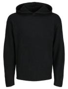 Jack & J S Jorollie Knit Hood Styd Aw24 Svart