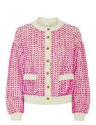 YAS Yasgea Ls Knit Cardigan Rosa