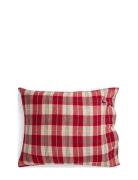 Lexington Home Checked Cotton Flannel Pillowcase Röd