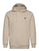 Lyle & Scott Sport Tape Hoodie Beige