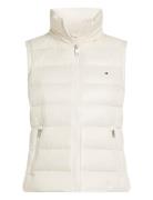 Tommy Hilfiger Lw Down Feminine Gloss Vest Vit