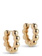 Enamel Copenhagen Ball Chunky Hoops Guld