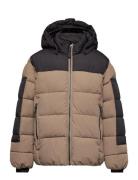 Color Kids Jacket - Quilt Brun