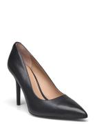 Lauren Ralph Lauren Lindella Ii Burnished Leather Pump Svart