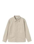 Name It Nkmlune Ls Overshirt Kräm