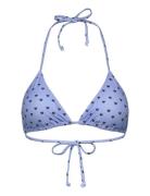 Rosemunde Rwshiitake Triangle Bikini Top Blå