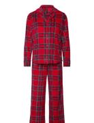 Hunkemöller Fleece Pyjama Set Röd