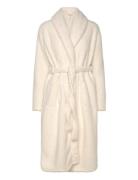 Hunkemöller Fleece Bathrobe Vit