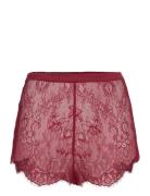 Hunkemöller Delphine Lace Shorts Röd