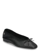 Tommy Hilfiger Soft Leather Ballerina Bow Svart