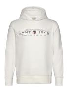 GANT Graphic Hoodie Vit